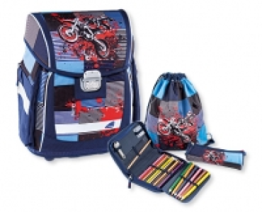 SCHNEIDERS Schulrucksack-Set, 4-teilig
