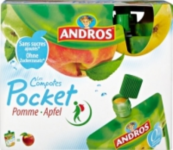 Andros Les Compotes Pocket Apfel