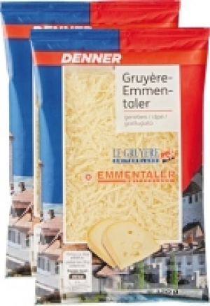Denner Reibkäse Gruyère-Emmentaler CHF 2.90