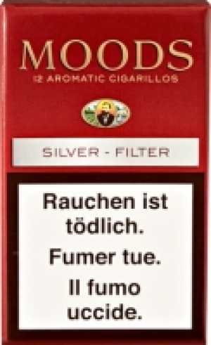 Dannemann Moods Zigarillos Silver Filter
