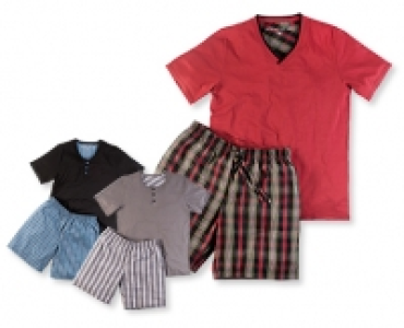 ROYAL CLASS Herren-Shorty-Pyjama Premium
