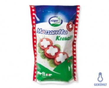 ZÜGER FRISCHKÄSE Mozzarella-Kreuze
