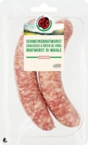 Schweinsbratwurst CHF 3.95