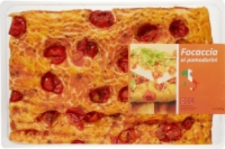 Focaccia mit Cherrytomaten