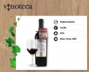 Aldi Suisse  PREMIUM SELECTION Rosso Umbria IGT vom Oenologen Riccardo Cotarella