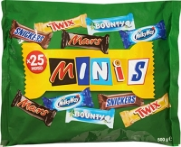 Mixed Minis Schokoladenriegel