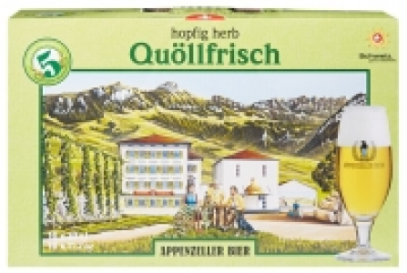 Appenzeller Bier Quöllfrisch CHF 9.55