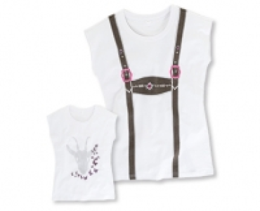 DER WILDSCHÜTZ ZÜNFTIGE TRACHTENMODE® Damen-Trachten-Shirt mit Fotodru