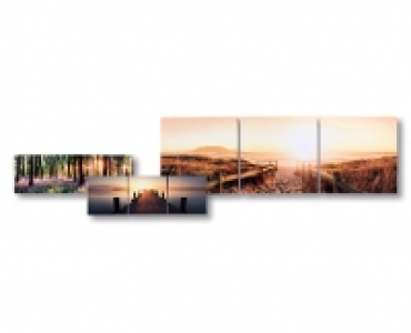 MY LIVING STYLE 3er-Bildserie Chromoboard