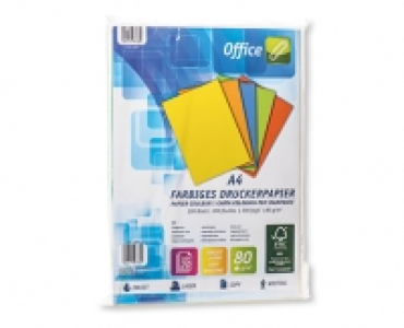 Aldi Suisse  OFFICE Farbpapier Mixpack