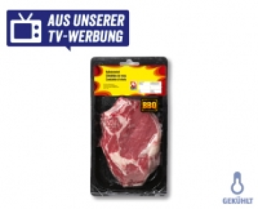 Aldi Suisse  BBQ Kalbskotelett