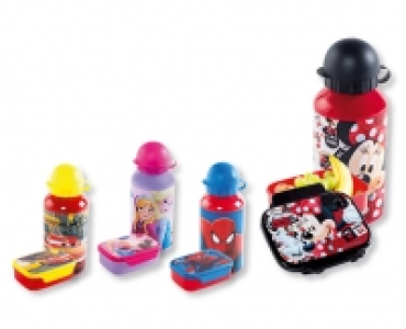 CARS/FROZEN/SPIDER-MAN/MINNIE MOUSE Znunibox/Alu-Trinkflasche
