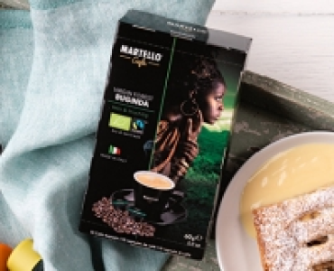 MARTELLO® CAFE Fairtrade Max Havelaar Bio-Kaffee-Kapseln Buginda Espre