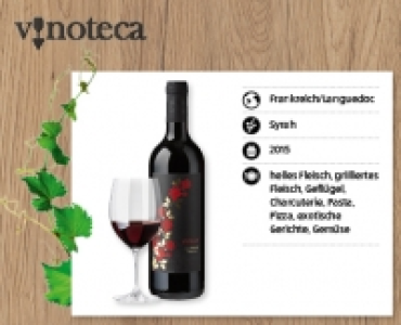 SYRAH Pays dOc IGP demi-doux