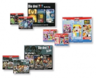 Kinder-Hörspiel CD, 3er-Box