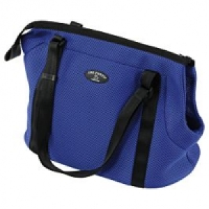Transporttasche aus Netzstoff blau