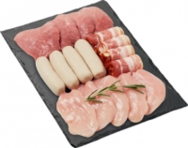 Tischgrill-Fleischplatte