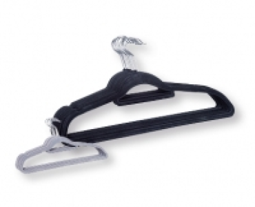 EASY HOME® Beflockte Kleiderbugel