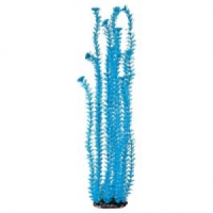 Kunststoffpflanze blau 61cm