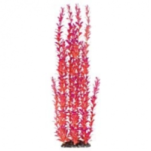 Kunststoffpflanze rot-violett 61cm
