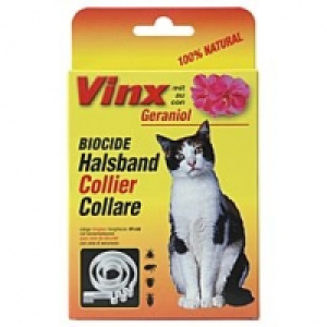 Mit Geraniol BIOCIDE Halsband Katze