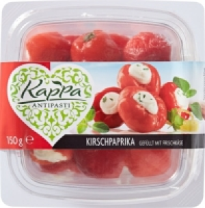 Kappa Kirschpaprika gef&uuml;llt mit Frischk&auml;se