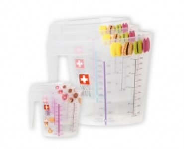 ILL ROTHO Messbecher-Set, 3-teilig