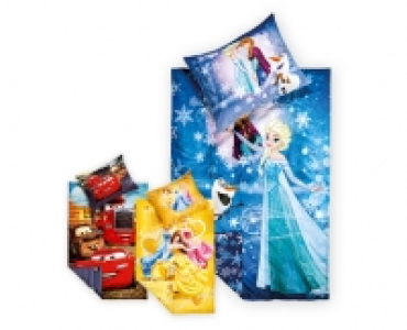 CARS, PRINCESS, FROZEN Kinder-Bettwäsche