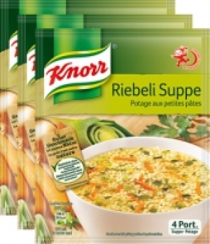 Knorr Suppe Riebeli
