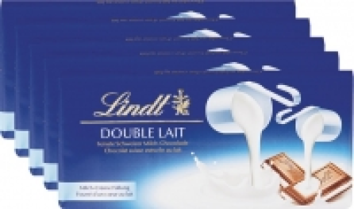 Lindt Tafelschokolade Double Lait
