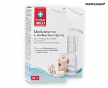 ACTIVE MED Medizinisches Hals-Rachen-Spray CHF 5.99