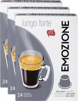 Denner  Emozione Kaffeekapseln Lungo forte