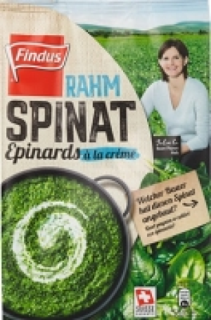 Findus Rahmspinat CHF 3.90