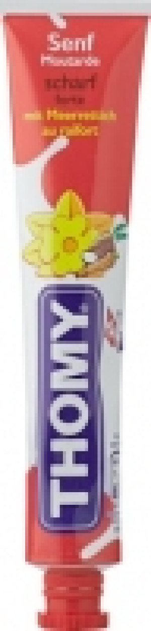 Thomy Senf scharf mit Meerrettich