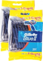 Denner  Gillette Einwegrasierer Blue II