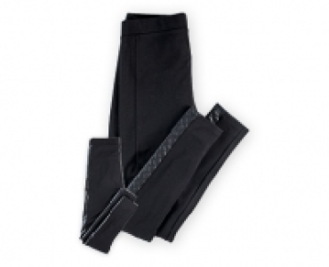 BLUE MOTION Damen-Leggings mit Lederimitat