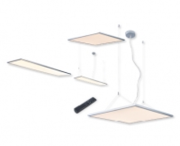 CASALUX LED-Buro-Deckenleuchte mit Fernbedienung