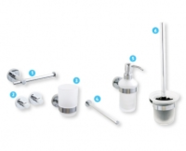 EASY HOME® Bad-Accessoires aus Chrom