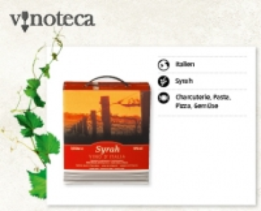 Bag-in-Box Syrah dItalia CHF 6.49