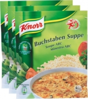 Knorr Buchstaben-Suppen