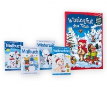 Mal-/Beschäftigungsbuch zur Weihnachtszeit