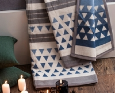 MY LIVING STYLE Baumwoll-Acryl-Decke