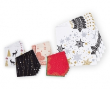 SOLO Weihnachts-Premium-Servietten