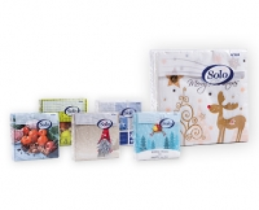 SOLO Weihnachts-Servietten
