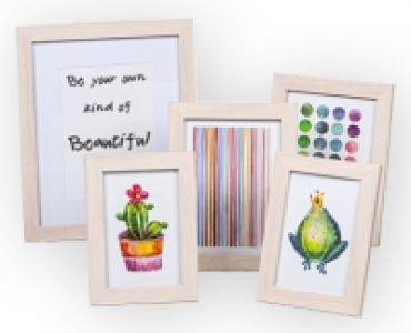 MY LIVING STYLE Bilderrahmen-Set, 5-teilig