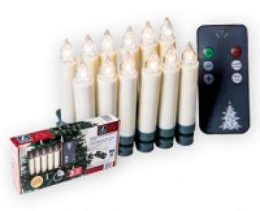 MY LIVING STYLE Kabellose LED-Christbaumkerzen