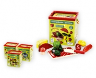 Holzspielware in der Box
