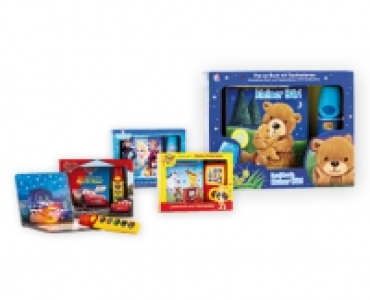 Aldi Suisse  DISNEY CARS/FROZEN Buch & Sound-Spieleset