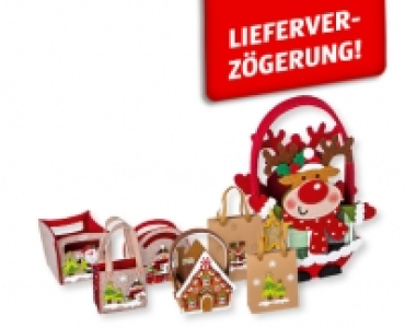 MY LIVING STYLE Weihnachtliche Geschenkkörbchen/-taschen