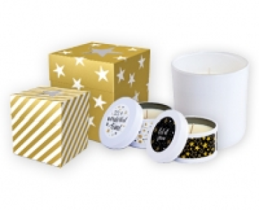 Duftkerze in Geschenkbox/Metalldose